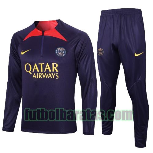 chandal niño paris saint germain 2023 24 purple conjunto