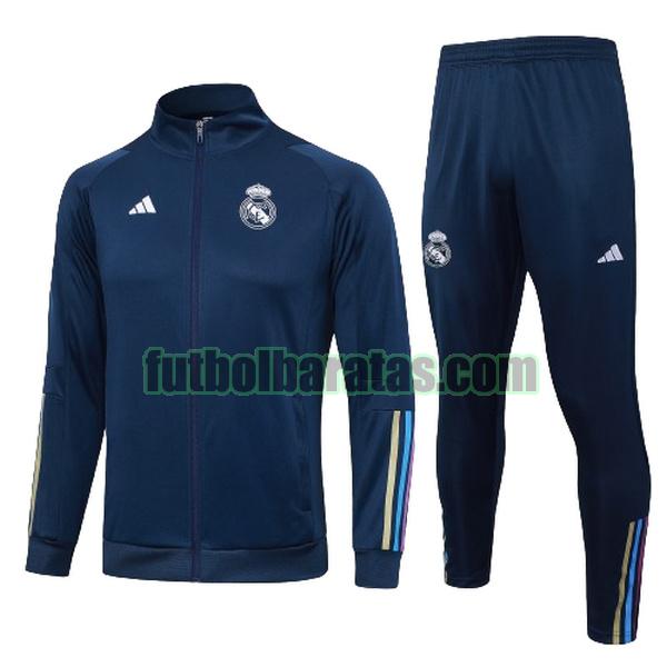 chandal niño real madrid 2023 2024 azul conjunto