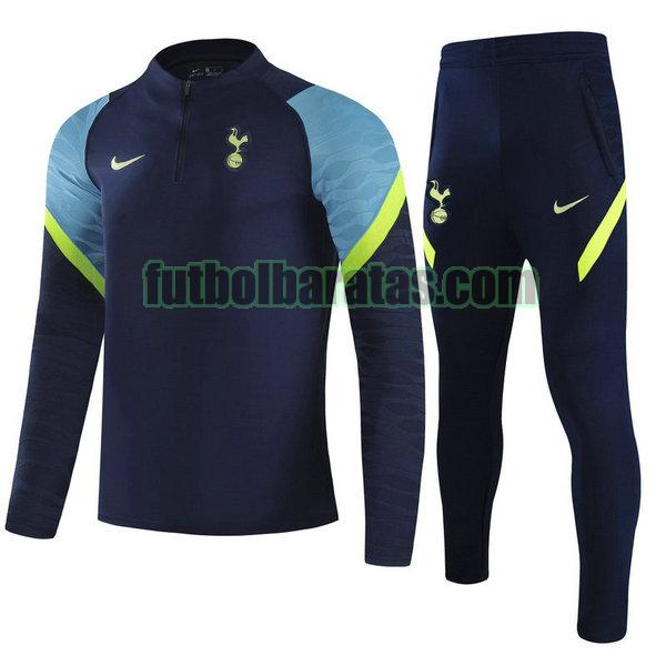 chandal niño tottenham 2021 22 azul conjunto