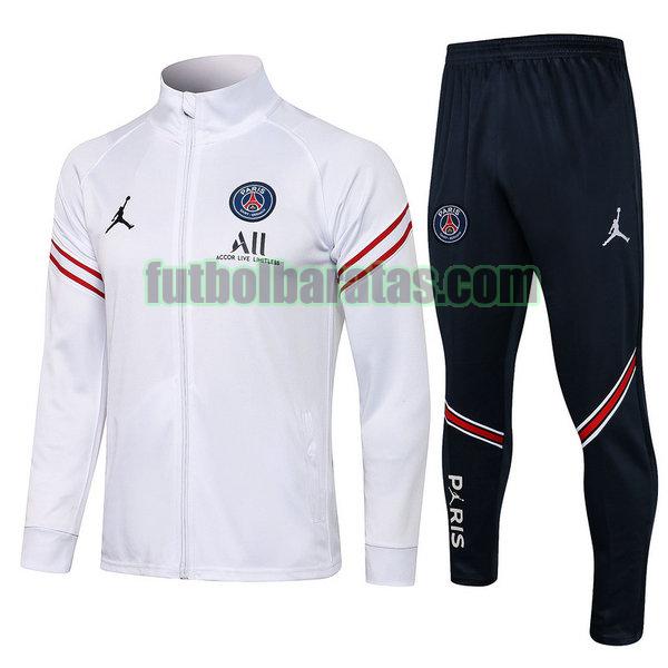 chandal paris saint germain 2021 2022 blanco conjunto