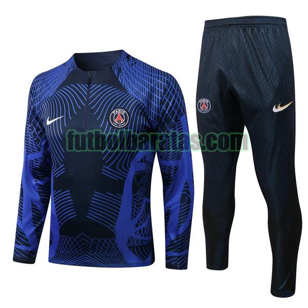 chandal paris saint germain 2022 23 azul conjunto