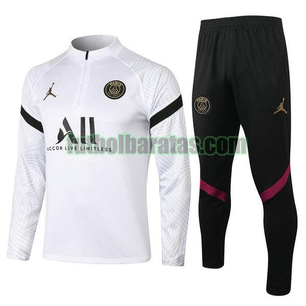 chandal paris saint germain 2022 blanco conjunto