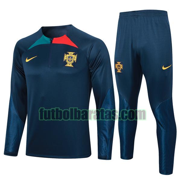 chandal portugal 2023 2024 azul conjunto