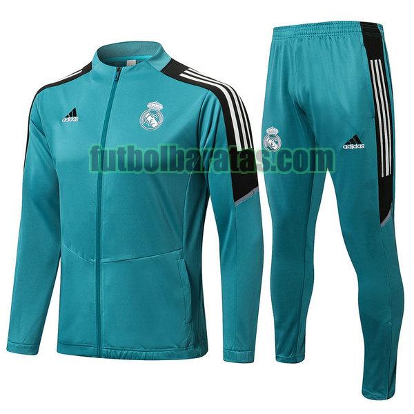 chandal real madrid 2021 2022 azul conjunto