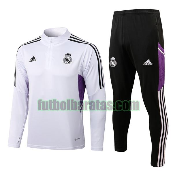 chandal real madrid 2022 2023 blanco conjunto