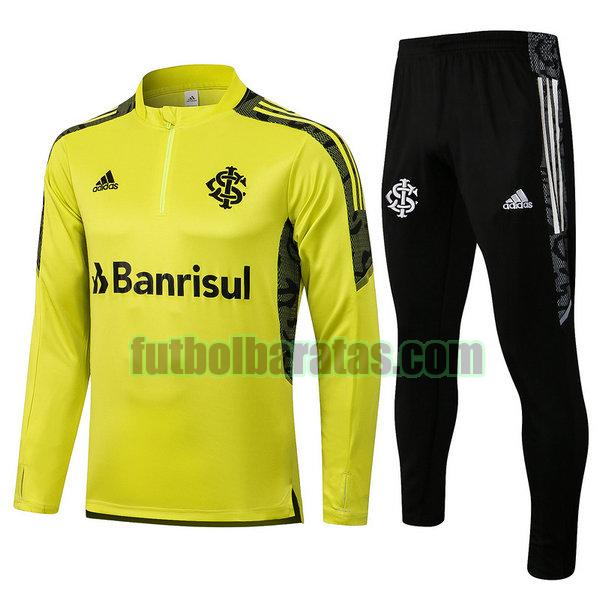 chandal sc internacional 2021 2022 amarillo conjunto