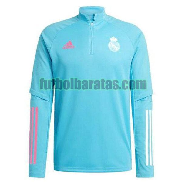 chaquet real madrid 20-21 bright cyan