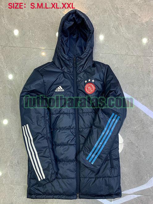 chaqueta algodon ajax 2020 2021 azul