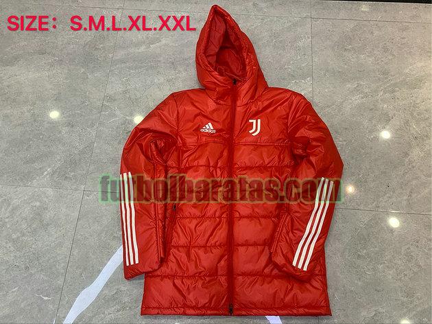 chaqueta algodon juventus 2020 2021 rojo