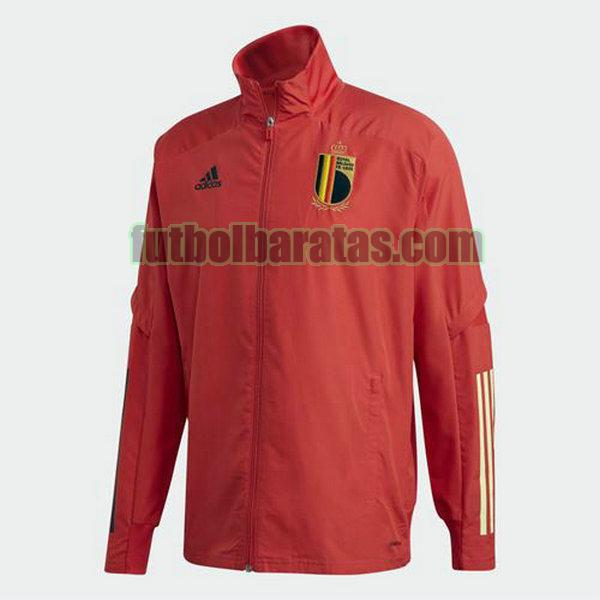 chaqueta bélgica 2020-2021 rojo