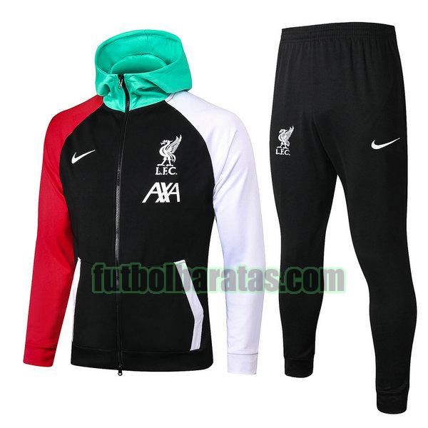 chaqueta liverpool 2021 22 negro conjunto