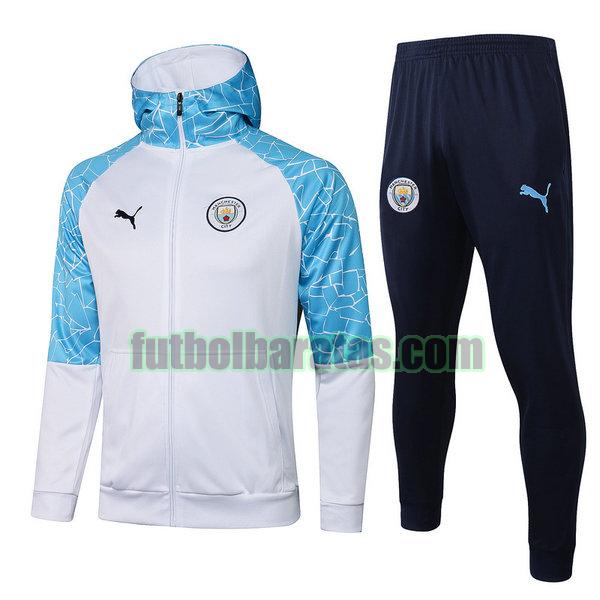 chaqueta manchester city 2021 2022 blanco conjunto