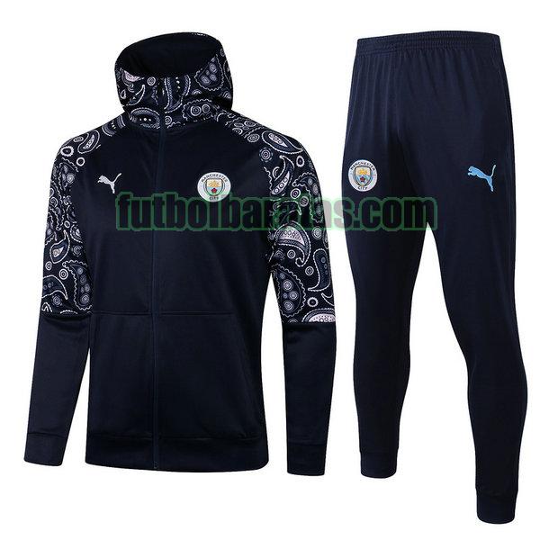 chaqueta manchester city 2021 2022 negro conjunto