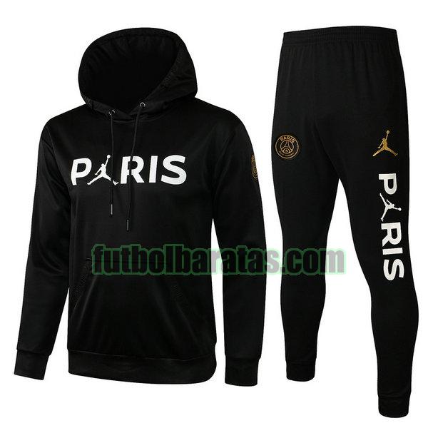 chaqueta paris saint germain 2021 2022 blanco negro conjunto