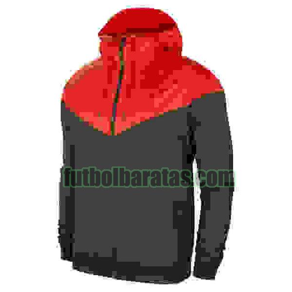 chaqueta portugal 2020-2021 rojo-gris