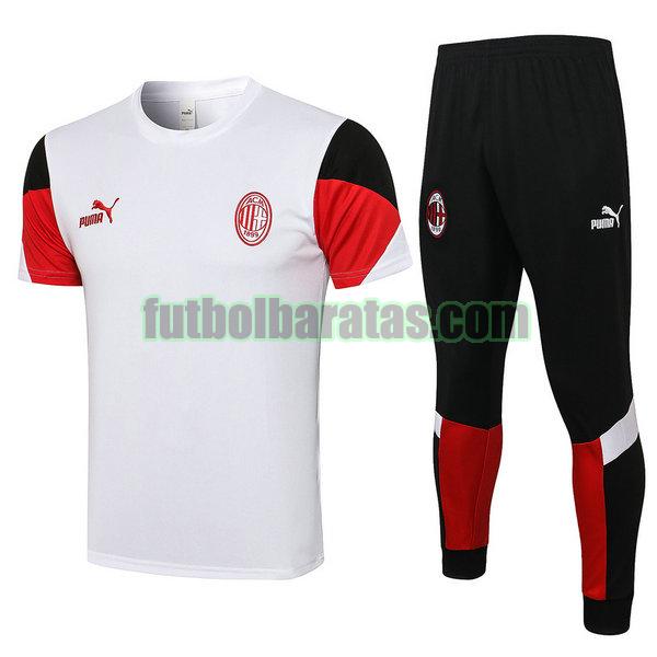 entrenamiento ac milan 2021 2022 blanco conjunto