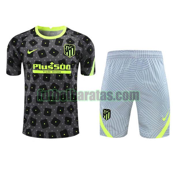 entrenamiento atletico madrid 2021 gris conjunto