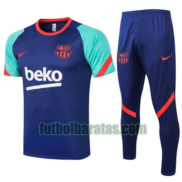 entrenamiento barcelona 2021 2022 azul conjunto