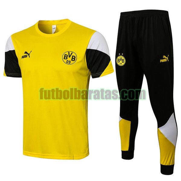 entrenamiento borussia dortmund 2021 2022 amarillo conjunto