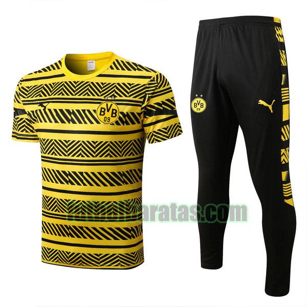 entrenamiento borussia dortmund 2022 2023 amarillo conjunto