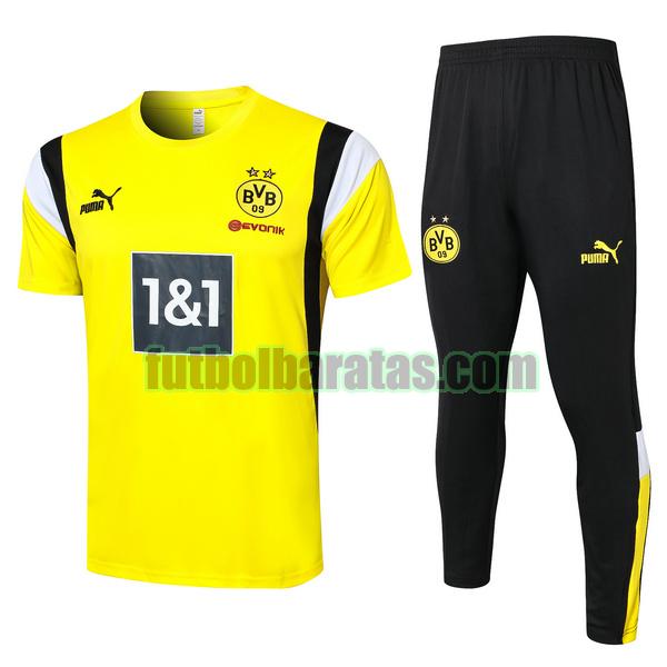 entrenamiento borussia dortmund 2023 2024 amarillo conjunto