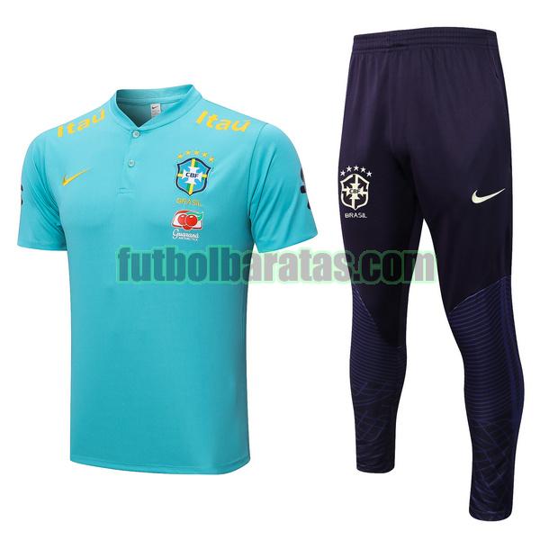 entrenamiento brasil 2022 2023 azul conjunto