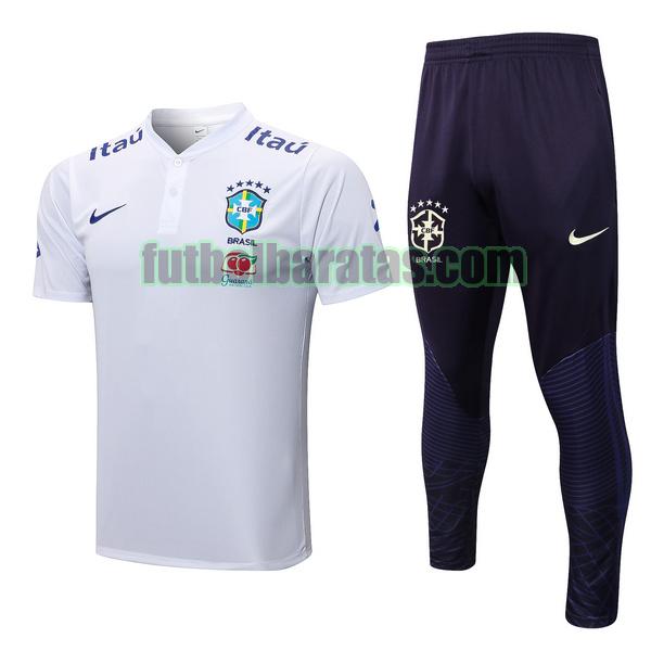 entrenamiento brasil 2022 2023 blanco conjunto