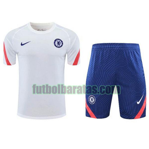 entrenamiento chelsea 2021 blanco conjunto