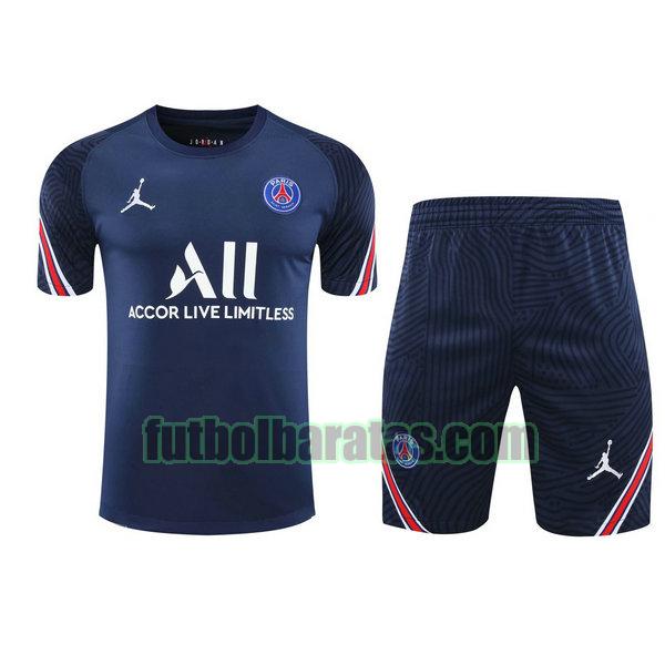 entrenamiento paris saint-germain 2021 azul conjunto