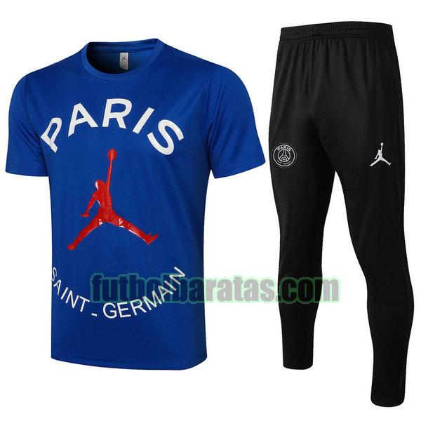 entrenamiento paris saint germain 2021 2022 azul conjunto