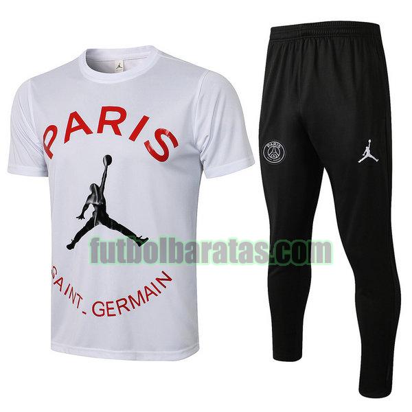 entrenamiento paris saint germain 2021 22 blanco conjunto