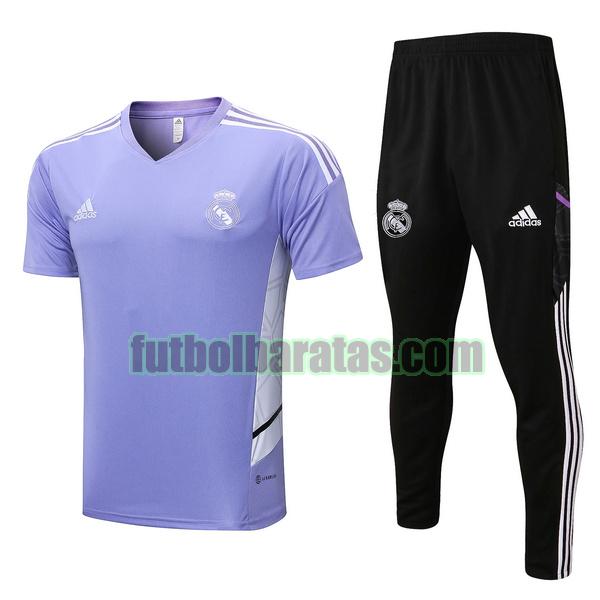 entrenamiento real madrid 2022 2023 purple conjunto