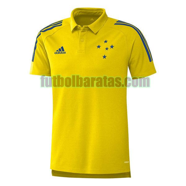 maillot homme cruzeiro ec 2021 2022 jaune