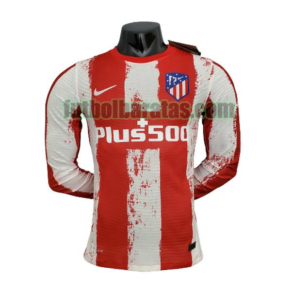 ml camiseta atletico madrid 2021 2022 rojo blanco primera player