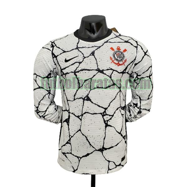 ml camiseta corinthians 2021 2022 blanco primera player