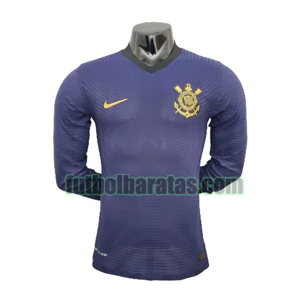 ml camiseta corinthians 2021 2022 púrpura tercera player
