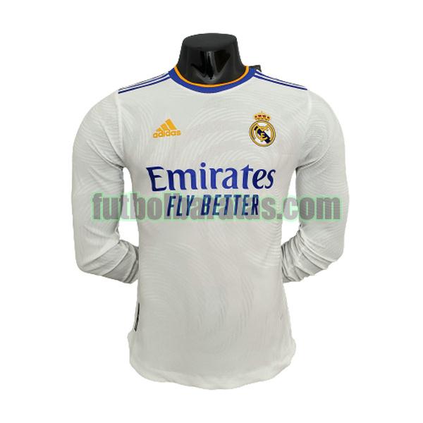 ml camiseta real madrid 2021 2022 blanco primera player