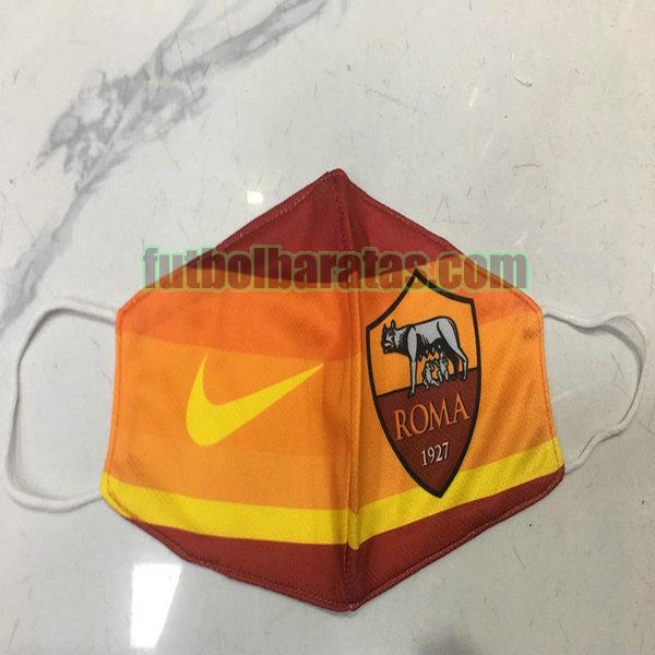 máscara as roma 2020-2021 naranja