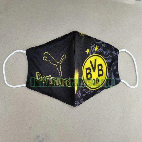 máscara borussia dortmund 2020-2021 negro