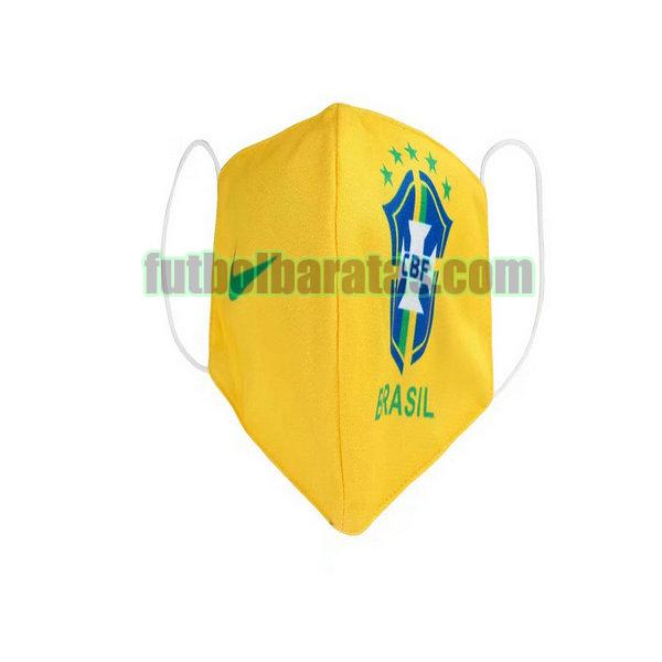 máscara brasil 2020-2021 yellow