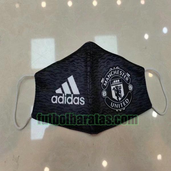 máscara manchester united 2020-2021 black