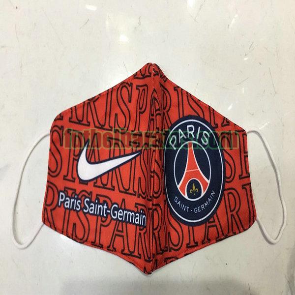 máscara paris saint germain 2020-2021 red