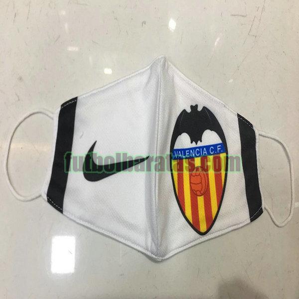 máscara valencia 2020-2021 blanco