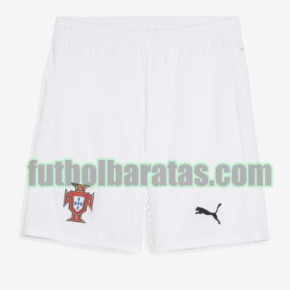 pantalones corto portugal 2025 blanco segunda