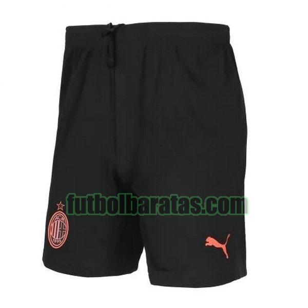 pantalones cortos ac milan 2021 2022 negro tercera