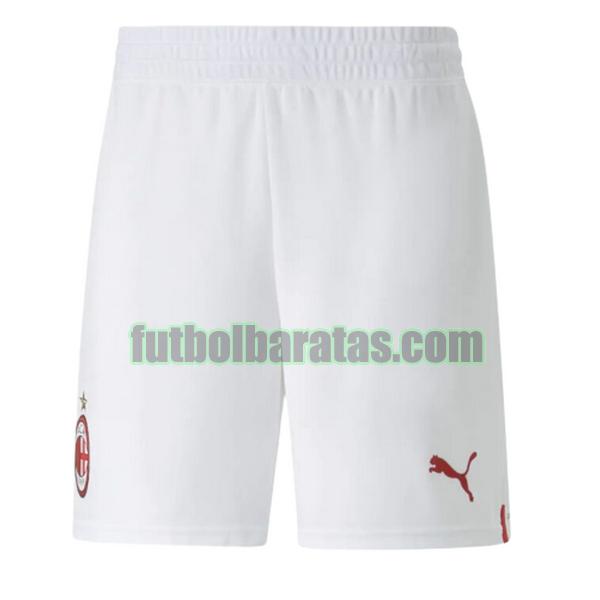 pantalones cortos ac milan 2022 2023 blanco segunda