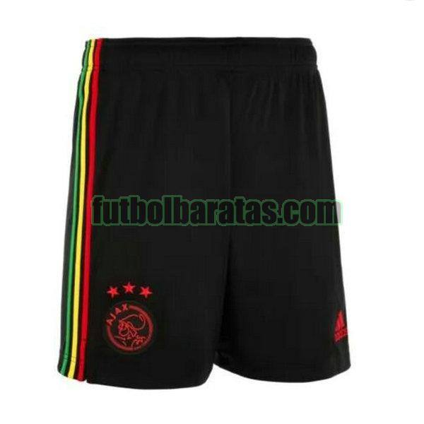 pantalones cortos ajax 2021 2022 negro tercera