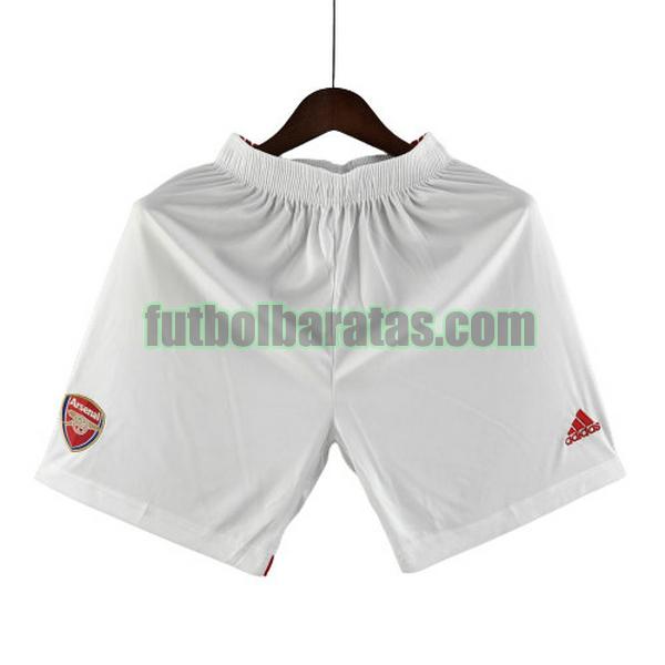 pantalones cortos arsenal 2022 2023 blanco primera