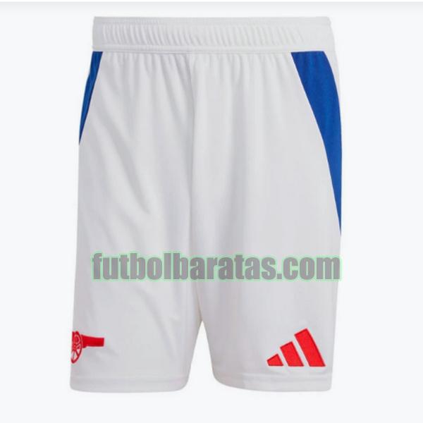 pantalones cortos arsenal 2024 2025 blanco primera