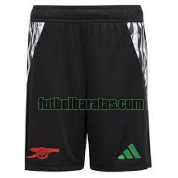 pantalones cortos arsenal 2024 2025 negro segunda